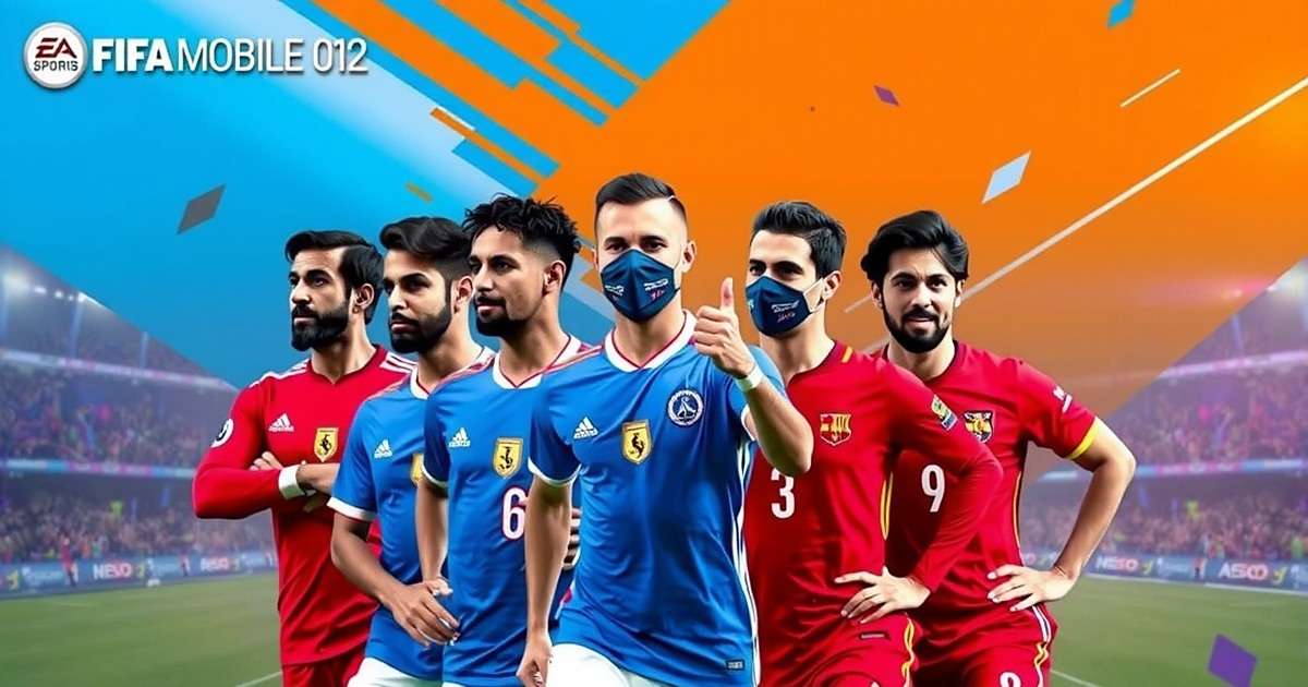 Indian player team setup in FIFA Mobile Top Scorer FIFA Mobile Top Scorer team with Indian players in formation