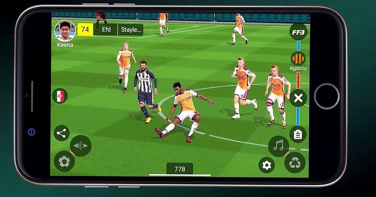 FIFA Mobile Top Scorer - Indian gameplay FIFA Mobile Top Scorer gameplay showing Indian players in action