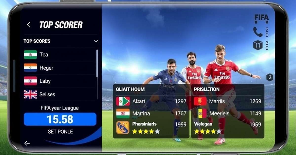ISL in FIFA Mobile Top Scorer FIFA Mobile Top Scorer showing Indian Super League teams and players